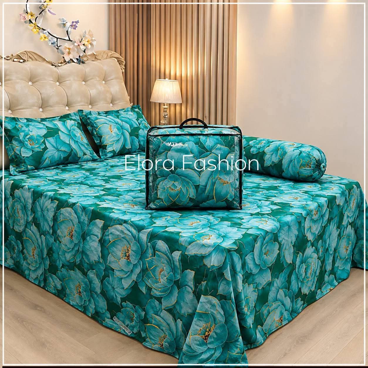 Luxury Comforter Set 5 Pis Set